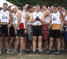 Aaron and Jason at race start.  Photo by Earth Play Photography.